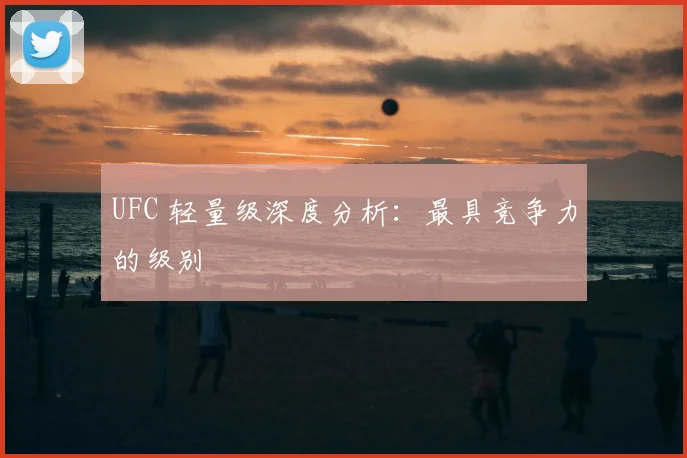UFC 轻量级深度分析：最具竞争力的级别